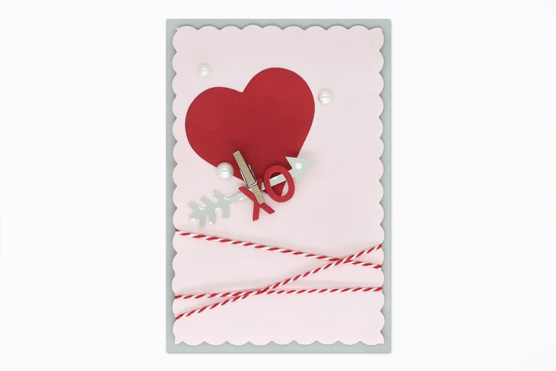 BiraBira Bira Heart Punch, Valentineâ€™s Day, 2.5" Lever Action Craft Punch for Paper Crafting Scrapbooking - Image 4